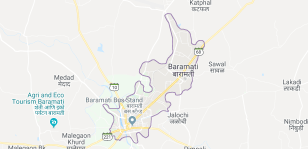 Baramati Map
